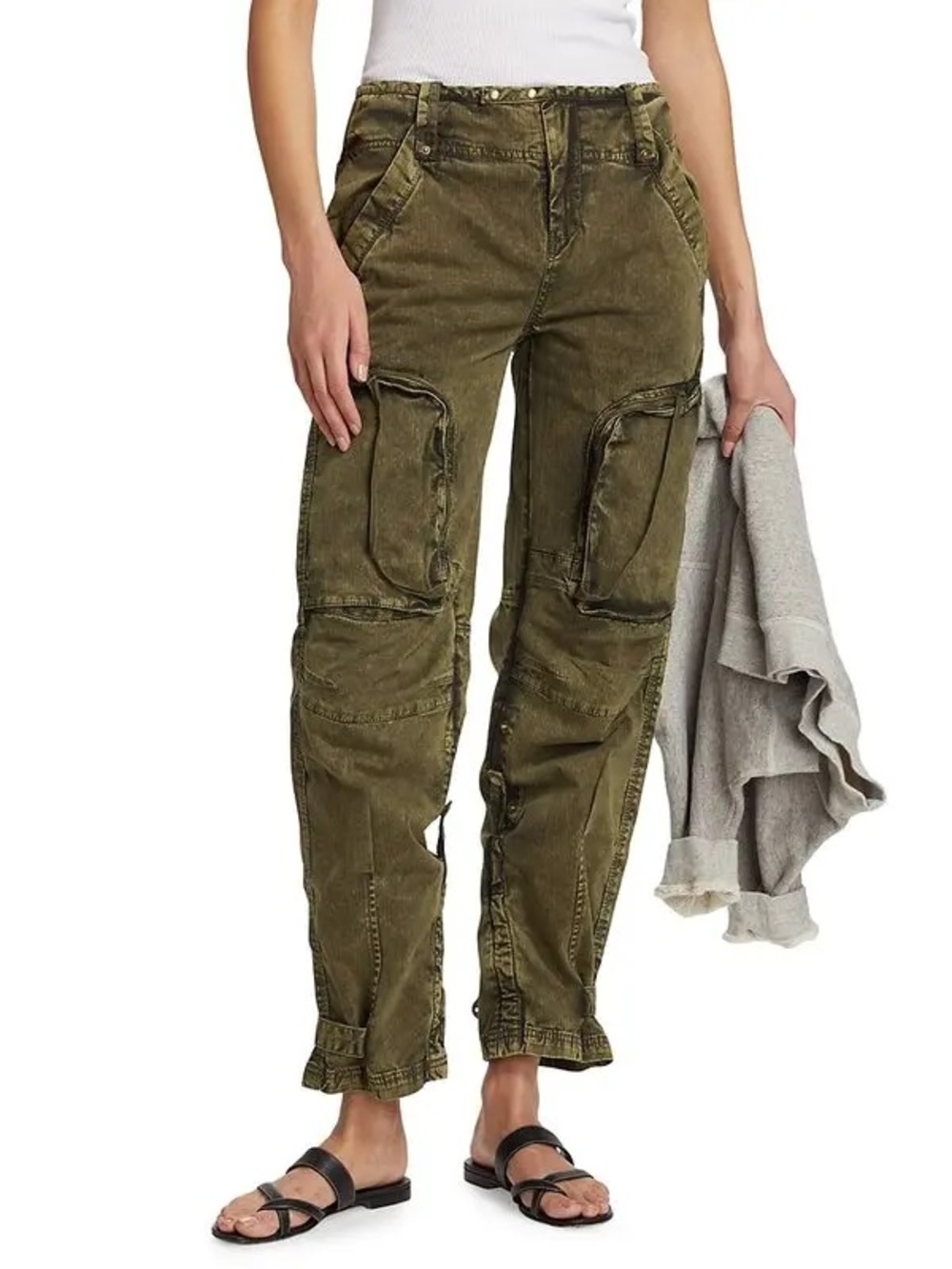 Free People Women's Can't Compare Slouch Pants NWT $148